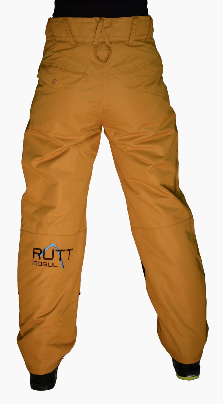 CLASSIC RUTT MOGUL PANTS, CAMEL INSULATED W/ BLACK Patches CLASSIC RUTT MOGUL PANTS, CAMEL INSULATED W/ BLACK Patches